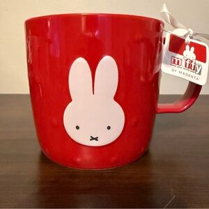 Miffy Bunny Coffee Mug Red by Magenta